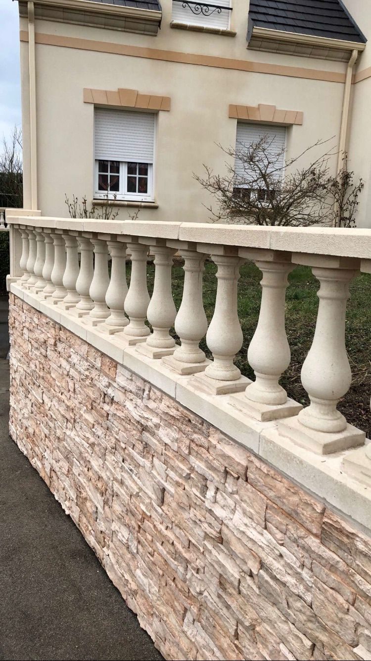 Muret et balustrade